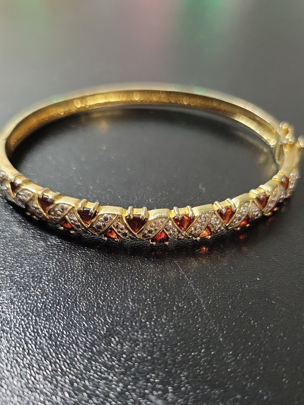 Gold-Tone Women's Bangle Bracelet